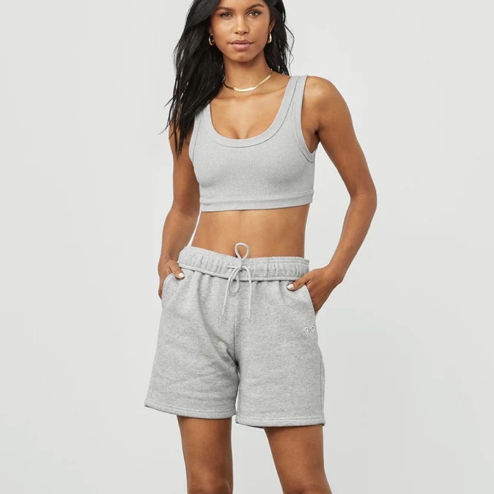 Alo Wellness Bra in Grey